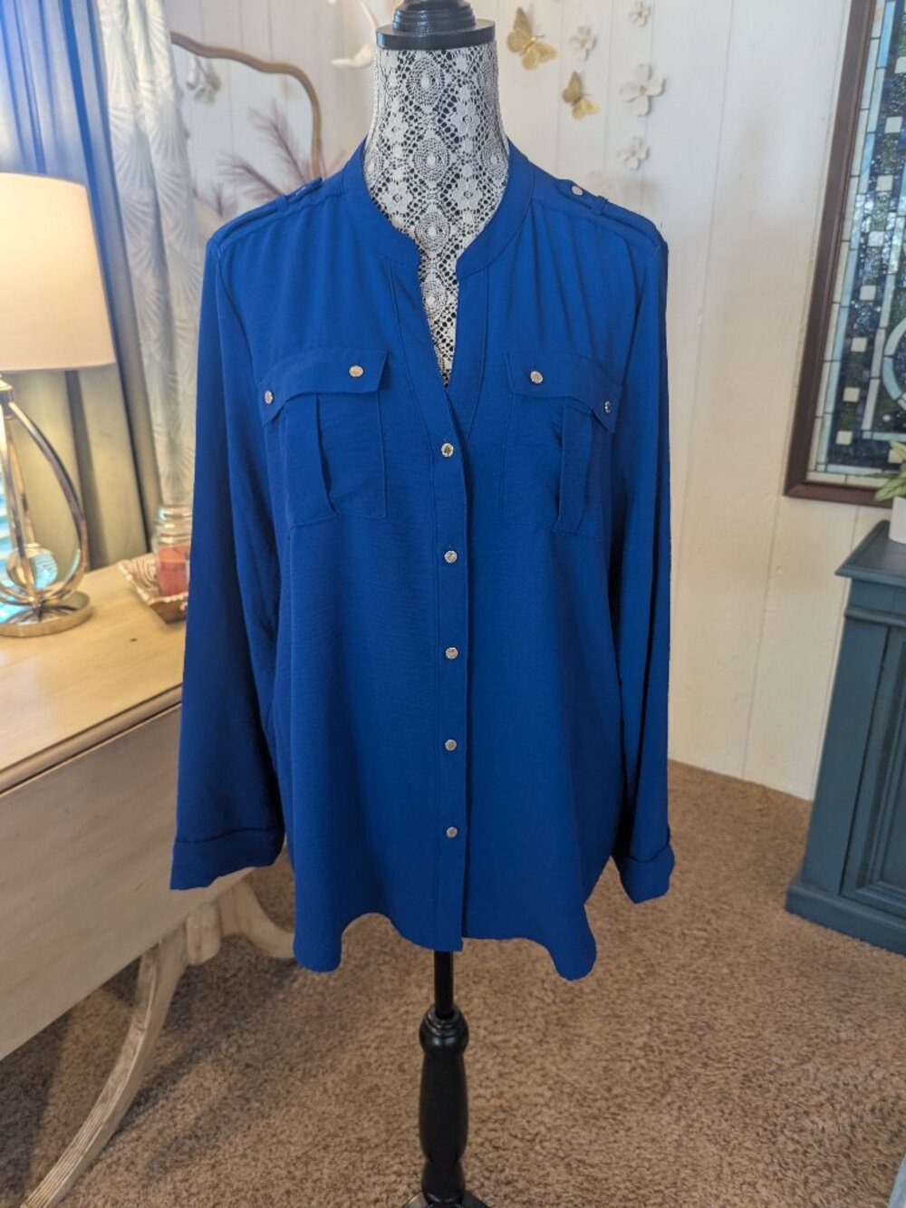 Ladies Calvin Klein Top SZ XL